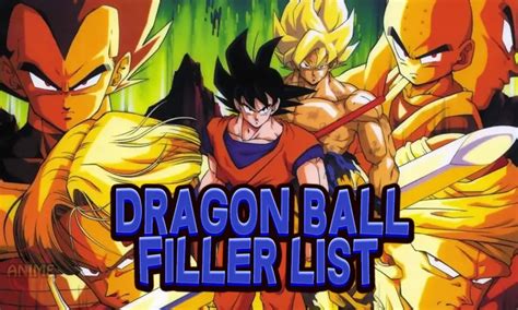 dragon ball z filler